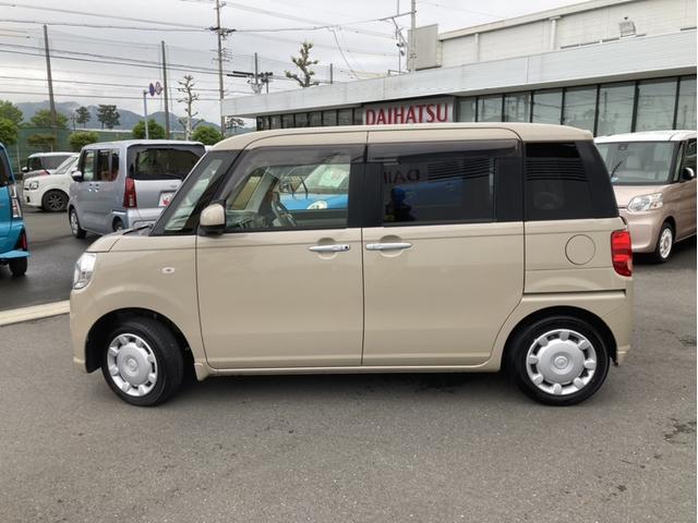 ムーヴキャンバスＸ　ＳＡII１４インチフルホイールキャップ　キーフリーシステム　オートエアコン（プッシュ式）　ＵＶカットガラス　プッシュボタンスタート　電動格納ドアミラー　パワーウィンドウ（静岡県）の中古車