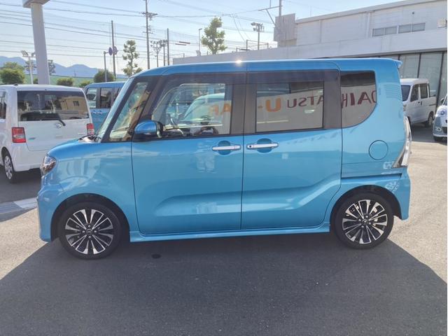 タントウェルカムシートリフトカスタムＲＳ福祉車両　１５インチアルミホイール　大型エアロバンパー　フルＬＥＤヘッドランプ　オート格納式カラードドアミラー　本革巻ステアリングホイール（静岡県）の中古車