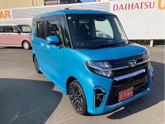 タントウェルカムシートリフトカスタムＲＳ福祉車両　１５インチアルミホイール　大型エアロバンパー　フルＬＥＤヘッドランプ　オート格納式カラードドアミラー　本革巻ステアリングホイール（静岡県）の中古車