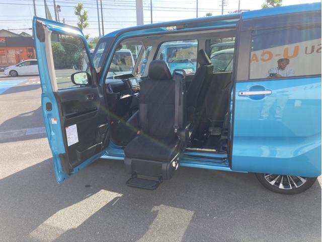 タントウェルカムシートリフトカスタムＲＳ福祉車両　１５インチアルミホイール　大型エアロバンパー　フルＬＥＤヘッドランプ　オート格納式カラードドアミラー　本革巻ステアリングホイール（静岡県）の中古車