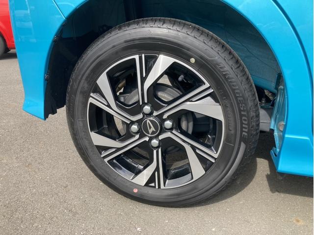 タントカスタムＸ１４インチアルミホイール　大型エアロバンパー　フルＬＥＤヘッドランプ　オート格納式カラードドアミラー　両側パワースライドドア　キーフリーシステム　プッシュボタンスタート（静岡県）の中古車