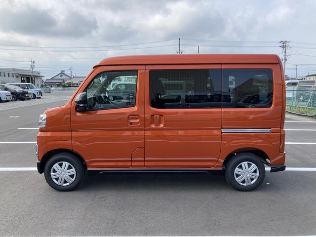アトレーＲＳ１２インチフルホイールキャップ　オートエアコン　キーフリーシステム　スペアタイヤ　ＬＥＤヘッドランプ　パワースライドドア（両側）　　プッシュボタンスタート（静岡県）の中古車