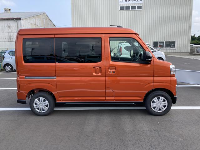 アトレーＲＳ１２インチフルホイールキャップ　オートエアコン　キーフリーシステム　スペアタイヤ　ＬＥＤヘッドランプ　パワースライドドア（両側）　　プッシュボタンスタート（静岡県）の中古車