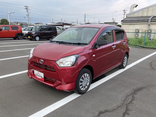 ミライースＬ　ＳＡIII１３インチフルホイールキャップ　マルチリフレクターハロゲンヘッドランプ　可倒式ドアミラー　自発光式デジタルメーターアンバーイルミネーションメーター　マニュアルエアコン（ダイヤル式）　キーレスエントリー（静岡県）の中古車
