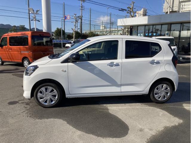 ミライースＸ　ＳＡIII１４インチフルホイールキャップ　ＬＥＤヘッドランプ　電動格納式（カラード）ドアミラー　自発光式デジタルメーターブルーイルミネーションメーター　マニュアルエアコン（ダイヤル式）　キーレスエントリー（静岡県）の中古車