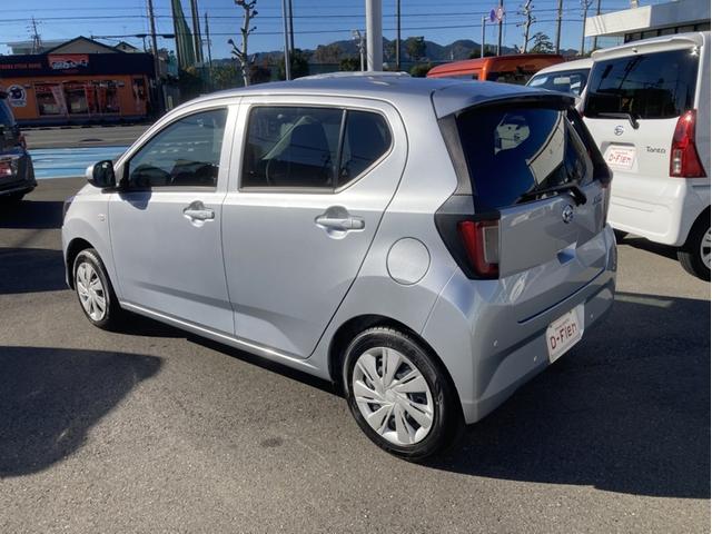 ミライースX SAIII14インチフルホイールキャップ LEDヘッドランプ 電動格納式(カラード)ドアミラー 自発光式デジタルメーターブルーイルミネーションメーター マニュアルエアコン(ダイヤル式) キーレスエントリー(静岡県)の中古車