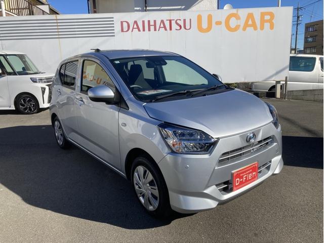 ミライースX SAIII14インチフルホイールキャップ LEDヘッドランプ 電動格納式(カラード)ドアミラー 自発光式デジタルメーターブルーイルミネーションメーター マニュアルエアコン(ダイヤル式) キーレスエントリー(静岡県)の中古車