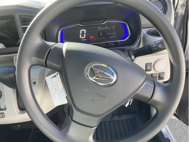 ミライースX SAIII14インチフルホイールキャップ LEDヘッドランプ 電動格納式(カラード)ドアミラー 自発光式デジタルメーターブルーイルミネーションメーター マニュアルエアコン(ダイヤル式) キーレスエントリー(静岡県)の中古車