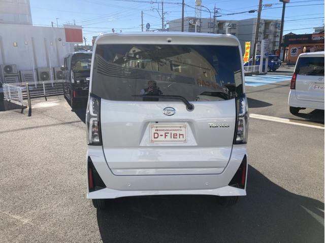 タントカスタムＸ１４インチアルミホイール　大型エアロバンパー　フルＬＥＤヘッドランプ　オート格納式カラードドアミラー　両側パワースライドドア　キーフリーシステム　プッシュボタンスタート（静岡県）の中古車