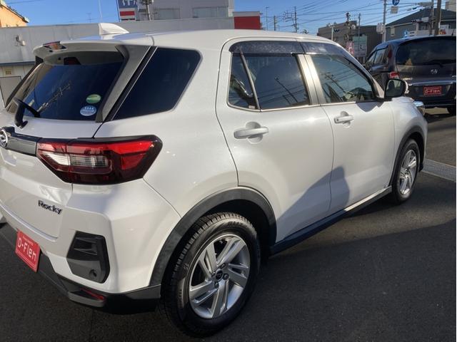 ロッキーＸフルＬＥＤヘッドランプ　ドアアウターハンドル（ボディ同色）　オートエアコン（プッシュ式）　ＵＶカットガラス　キーフリーシステム　プッシュボタンスタート（静岡県）の中古車