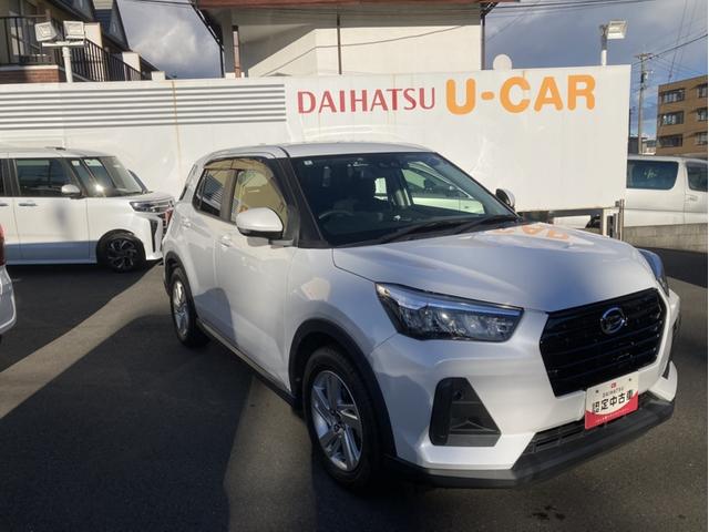 ロッキーＸフルＬＥＤヘッドランプ　ドアアウターハンドル（ボディ同色）　オートエアコン（プッシュ式）　ＵＶカットガラス　キーフリーシステム　プッシュボタンスタート（静岡県）の中古車