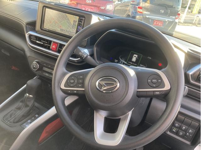 ロッキーＸフルＬＥＤヘッドランプ　ドアアウターハンドル（ボディ同色）　オートエアコン（プッシュ式）　ＵＶカットガラス　キーフリーシステム　プッシュボタンスタート（静岡県）の中古車