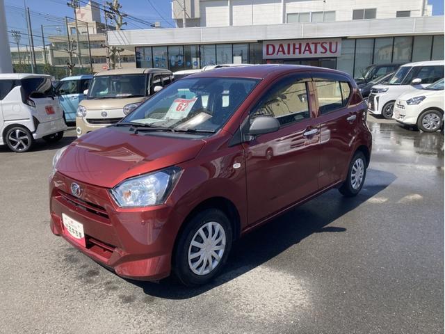 ミライースＬ　ＳＡIII１３インチフルホイールキャップ　マルチリフレクターハロゲンヘッドランプ　可倒式ドアミラー　自発光式デジタルメーターアンバーイルミネーションメーター　マニュアルエアコン（ダイヤル式）　キーレスエントリー（静岡県）の中古車