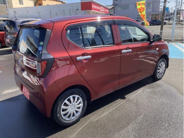 ミライースＬ　ＳＡIII１３インチフルホイールキャップ　マルチリフレクターハロゲンヘッドランプ　可倒式ドアミラー　自発光式デジタルメーターアンバーイルミネーションメーター　マニュアルエアコン（ダイヤル式）　キーレスエントリー（静岡県）の中古車