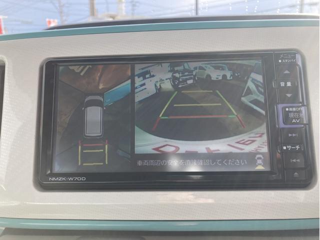 ムーヴキャンバスＸメイクアップリミテッド　ＳＡIII１４インチフルホイールキャップ　キーフリーシステム　両側パワースライドドア　オートエアコン（プッシュ式）　オートライト　置きラクボックス（静岡県）の中古車