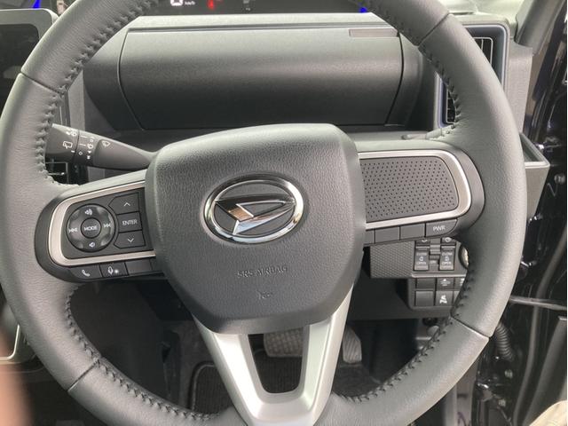 タントカスタムRS15インチアルミホイール キーフリーシステム プッシュボタンスタート オートエアコン(プッシュ式) フルLEDヘッドランプ オート格納式カラードドアミラー 本革巻ステアリングホイール(静岡県)の中古車