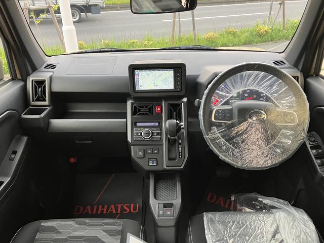 タフトＧターボ　ダーククロムベンチャー１５インチアルミホイール（シルバー塗装）　オートレベリング機能付フルＬＥＤヘッドランプ　ＬＥＤフォグランプ　本革巻ステアリングホイール　本革巻インパネセンターシフト（静岡県）の中古車