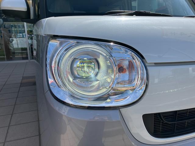 ムーヴキャンバスＧメイクアップＶＳ　ＳＡIII１４インチフルホイールキャップ　ＬＥＤヘッドランプ　キーフリーシステム　両側パワースライドドア　オートエアコン（プッシュ式）　オートライト　置きラクボックス（静岡県）の中古車