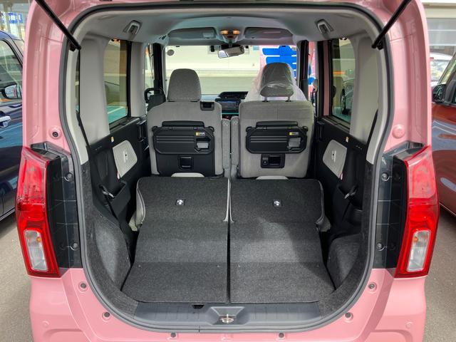 タントＸ１４インチフルホイールキャップ　フルＬＥＤヘッドランプ　オート格納式カラードドアミラー　左側パワースライドドア　ＴＦＴカラーマルチインフォメーションディスプレイ　フルファブリックシート（静岡県）の中古車