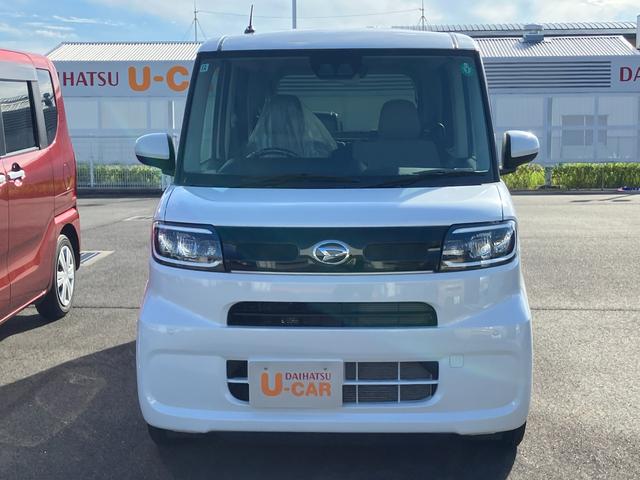 タントＸ１４インチフルホイールキャップ　フルＬＥＤヘッドランプ　オート格納式カラードドアミラー　左側パワースライドドア　ＴＦＴカラーマルチインフォメーションディスプレイ　フルファブリックシート（静岡県）の中古車