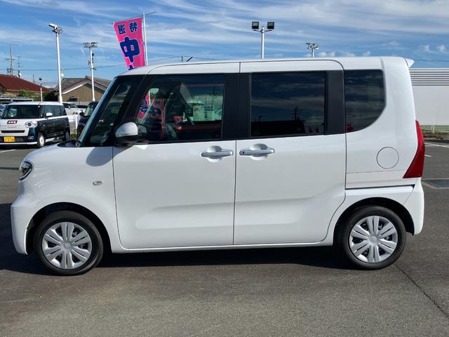 タントＸ１４インチフルホイールキャップ　フルＬＥＤヘッドランプ　オート格納式カラードドアミラー　左側パワースライドドア　ＴＦＴカラーマルチインフォメーションディスプレイ　フルファブリックシート（静岡県）の中古車