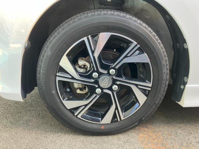タントカスタムＸ１４インチアルミホイール　大型エアロバンパー　フルＬＥＤヘッドランプ　オート格納式カラードドアミラー　両側パワースライドドア　キーフリーシステム　プッシュボタンスタート（静岡県）の中古車