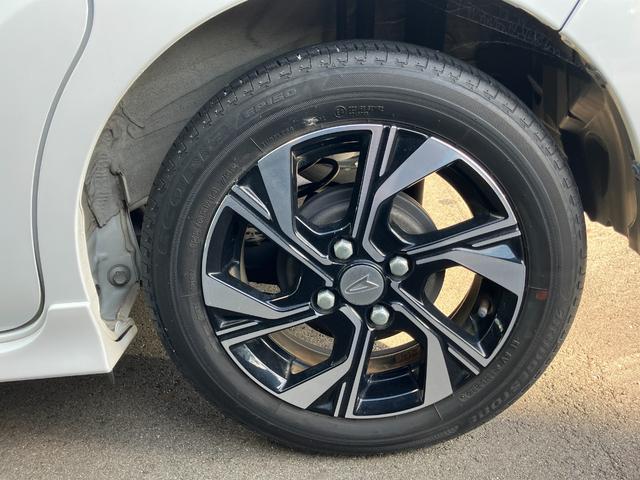 タントカスタムＸ１４インチアルミホイール　大型エアロバンパー　フルＬＥＤヘッドランプ　オート格納式カラードドアミラー　両側パワースライドドア　キーフリーシステム　プッシュボタンスタート（静岡県）の中古車