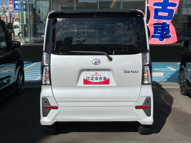 タントカスタムＸ１４インチアルミホイール　大型エアロバンパー　フルＬＥＤヘッドランプ　オート格納式カラードドアミラー　両側パワースライドドア　キーフリーシステム　プッシュボタンスタート（静岡県）の中古車