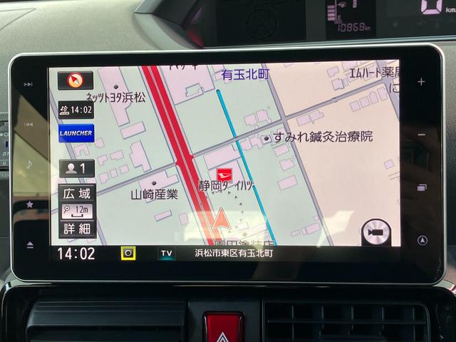 タントカスタムＸ１４インチアルミホイール　大型エアロバンパー　フルＬＥＤヘッドランプ　オート格納式カラードドアミラー　両側パワースライドドア　キーフリーシステム　プッシュボタンスタート（静岡県）の中古車