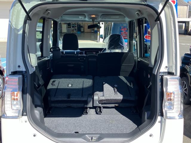 タントカスタムＲＳ１５インチアルミホイール　大型エアロバンパー　ＬＥＤヘッドランプ　オート格納式カラードドアミラー　本革巻ステアリングホイール　両側パワースライドドア（静岡県）の中古車