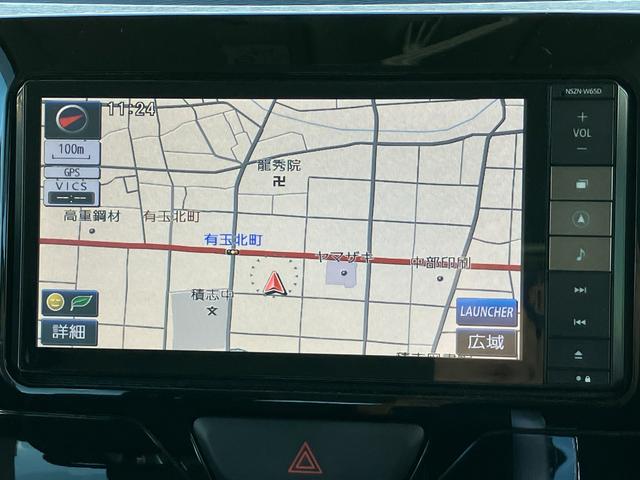 タントカスタムＲＳ１５インチアルミホイール　大型エアロバンパー　ＬＥＤヘッドランプ　オート格納式カラードドアミラー　本革巻ステアリングホイール　両側パワースライドドア（静岡県）の中古車