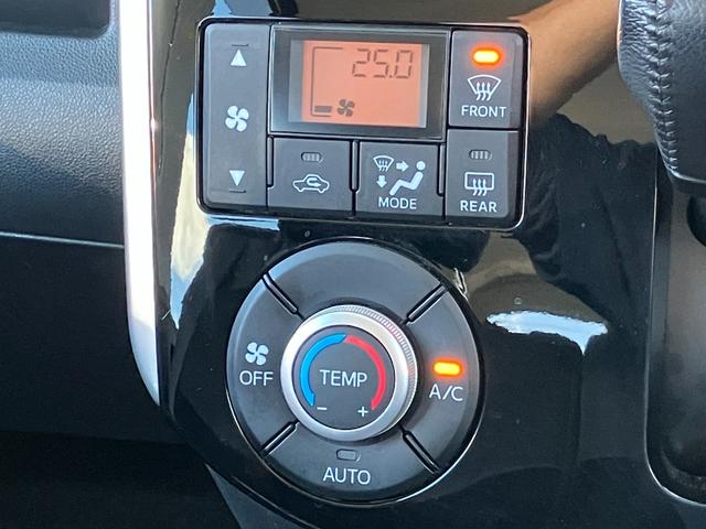 タントカスタムＲＳ１５インチアルミホイール　大型エアロバンパー　ＬＥＤヘッドランプ　オート格納式カラードドアミラー　本革巻ステアリングホイール　両側パワースライドドア（静岡県）の中古車