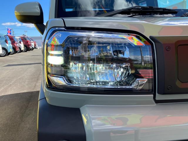 タフトＧターボ１５インチアルミホイール　オートレベリング機能付フルＬＥＤヘッドランプ　ＬＥＤフォグランプ　本革巻ステアリングホイール　本革巻インパネセンターシフト　ＴＦＴカラーマルチインフォメーションディスプレイ（静岡県）の中古車