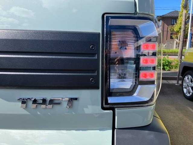 タフトＧターボ１５インチアルミホイール　オートレベリング機能付フルＬＥＤヘッドランプ　ＬＥＤフォグランプ　本革巻ステアリングホイール　本革巻インパネセンターシフト　ＴＦＴカラーマルチインフォメーションディスプレイ（静岡県）の中古車