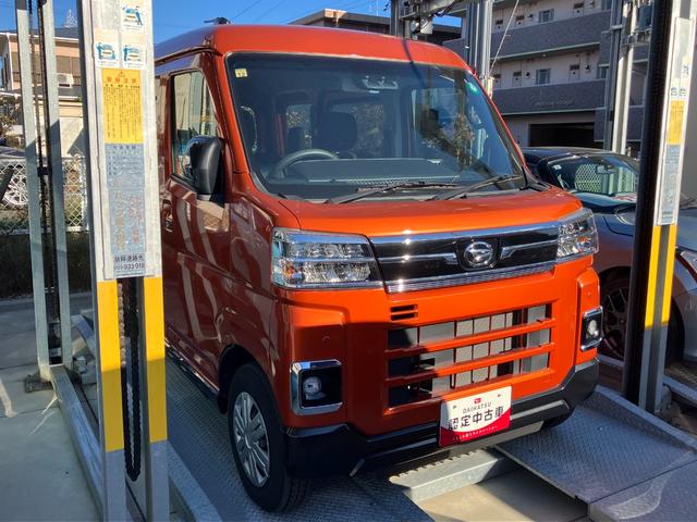 アトレーRS12インチフルホイールキャップ オートエアコン キーフリーシステム スペアタイヤ LEDヘッドランプ パワースライドドア(両側)(静岡県)の中古車