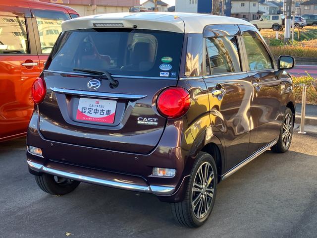 キャストスタイルＧ　ＶＳ　ＳＡIIIシートヒーター　ウレタンステアリングホイール　１５インチアルミホイール　ＢｉＡｎｇｌｅＬＥＤヘッドランプ　ＬＥＤフォグランプ　ＬＥＤフロントパーソナルランプ　ＬＥＤルームランプ（静岡県）の中古車