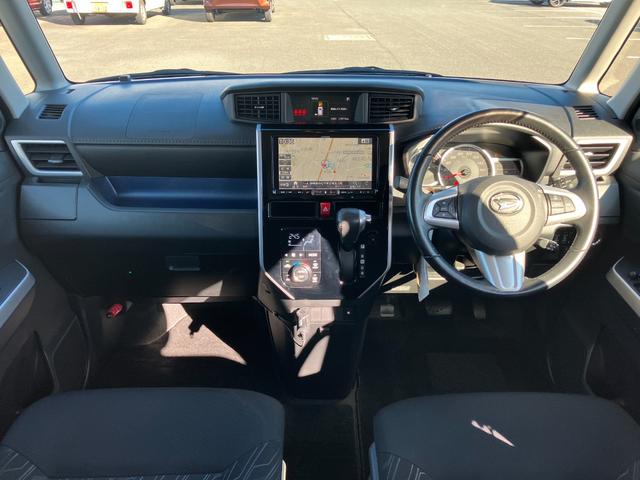 トールカスタムＧ　ターボ　ＳＡIIＬＥＤヘッドランプ　キーフリーシステム　プッシュボタンスタート　オートエアコン（プッシュ式）　両側パワースライドドア　マルチインフォメーションディスプレイ（静岡県）の中古車