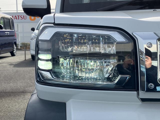 タフトG クロムベンチャーメッキドアアウターハンドル 15インチアルミホイール オートレベリング機能付フルLEDヘッドランプ LEDフォグランプ 本革巻ステアリングホイール 本革巻インパネセンターシフト(静岡県)の中古車