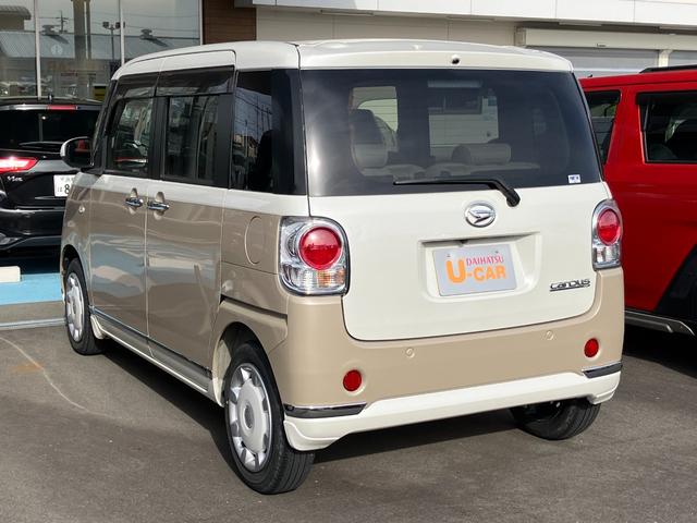 ムーヴキャンバスGメイクアップVS SAIII14インチフルホイールキャップ LEDヘッドランプ キーフリーシステム 両側パワースライドドア オートエアコン(プッシュ式) オートライト 置きラクボックス(静岡県)の中古車