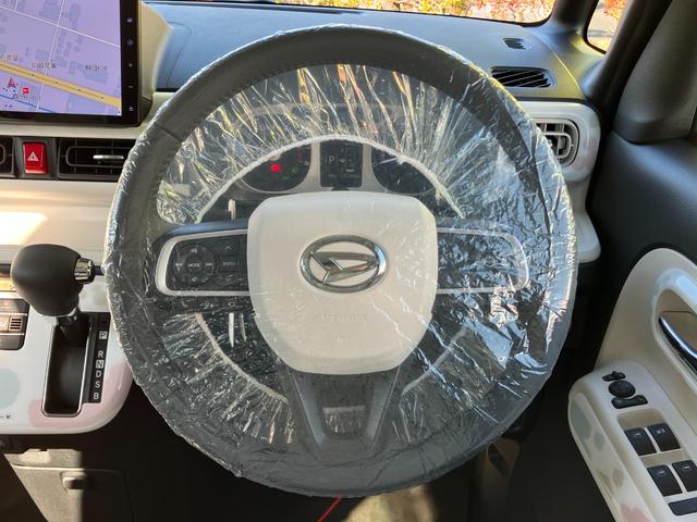 ムーヴキャンバスストライプスGターボ14インチフルホイールキャップ LEDヘッドランプ LEDフォグランプ ホっとカップホルダー 両側パワースライドドア キーフリーシステム プッシュボタンスタート UVカットガラス(静岡県)の中古車