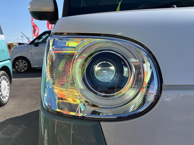 ムーヴキャンバスストライプスGターボ14インチフルホイールキャップ LEDヘッドランプ LEDフォグランプ ホっとカップホルダー 両側パワースライドドア キーフリーシステム プッシュボタンスタート UVカットガラス(静岡県)の中古車