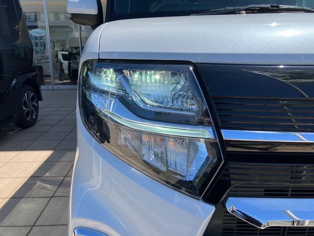 タントカスタムＲＳ１５インチアルミホイール　キーフリーシステム　プッシュボタンスタート　オートエアコン（プッシュ式）　フルＬＥＤヘッドランプ　オート格納式カラードドアミラー　本革巻ステアリングホイール（静岡県）の中古車