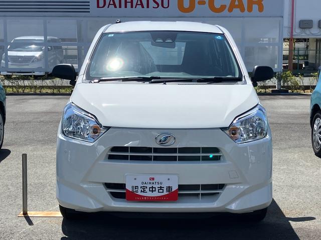 ミライースＬ　ＳＡIII１３インチフルホイールキャップ　マルチリフレクターハロゲンヘッドランプ　可倒式ドアミラー　自発光式デジタルメーターアンバーイルミネーションメーター　マニュアルエアコン（ダイヤル式）　キーレスエントリー（静岡県）の中古車