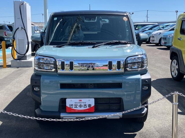 タフトＧ　クロムベンチャーメッキドアアウターハンドル　１５インチアルミホイール　オートレベリング機能付フルＬＥＤヘッドランプ　ＬＥＤフォグランプ　本革巻ステアリングホイール　本革巻インパネセンターシフト（静岡県）の中古車