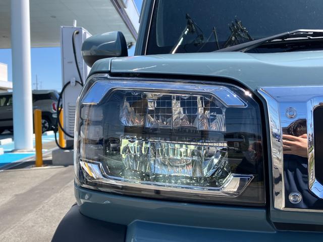 タフトＧ　クロムベンチャーメッキドアアウターハンドル　１５インチアルミホイール　オートレベリング機能付フルＬＥＤヘッドランプ　ＬＥＤフォグランプ　本革巻ステアリングホイール　本革巻インパネセンターシフト（静岡県）の中古車