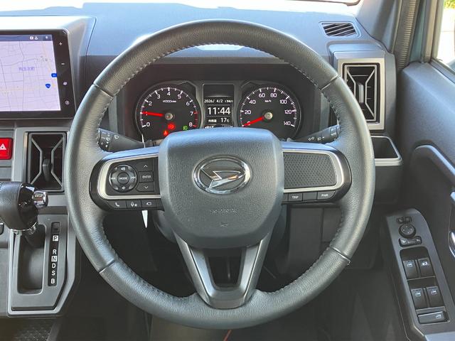 タフトＧ　クロムベンチャーメッキドアアウターハンドル　１５インチアルミホイール　オートレベリング機能付フルＬＥＤヘッドランプ　ＬＥＤフォグランプ　本革巻ステアリングホイール　本革巻インパネセンターシフト（静岡県）の中古車