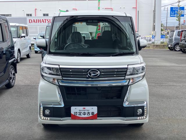 タントカスタムＸ　トップエディションＶＳ　ＳＡIII１４インチアルミホイール　キーフリーシステム　パワースライドドア（片側）　オートエアコン（プッシュ式）　ＬＥＤヘッドランプ（静岡県）の中古車