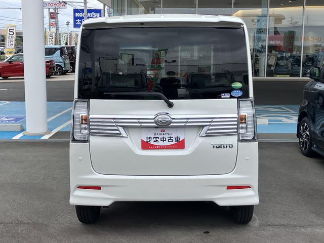 タントカスタムＸ　トップエディションＶＳ　ＳＡIII１４インチアルミホイール　キーフリーシステム　パワースライドドア（片側）　オートエアコン（プッシュ式）　ＬＥＤヘッドランプ（静岡県）の中古車