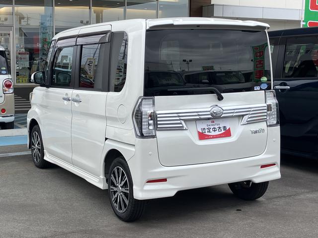タントカスタムＸ　トップエディションＶＳ　ＳＡIII１４インチアルミホイール　キーフリーシステム　パワースライドドア（片側）　オートエアコン（プッシュ式）　ＬＥＤヘッドランプ（静岡県）の中古車