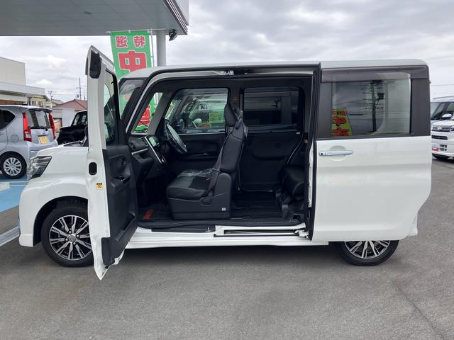 タントカスタムＸ　トップエディションＶＳ　ＳＡIII１４インチアルミホイール　キーフリーシステム　パワースライドドア（片側）　オートエアコン（プッシュ式）　ＬＥＤヘッドランプ（静岡県）の中古車